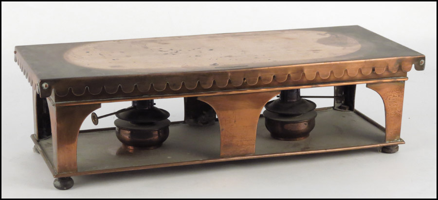 ENGLISH COOPER FOOD WARMER. Alex