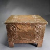 ENGLISH COPPER CLAD COAL SCUTT