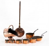 English copper coal scuttle wa