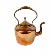 ENGLISH COPPER TEA KETTLE EARL