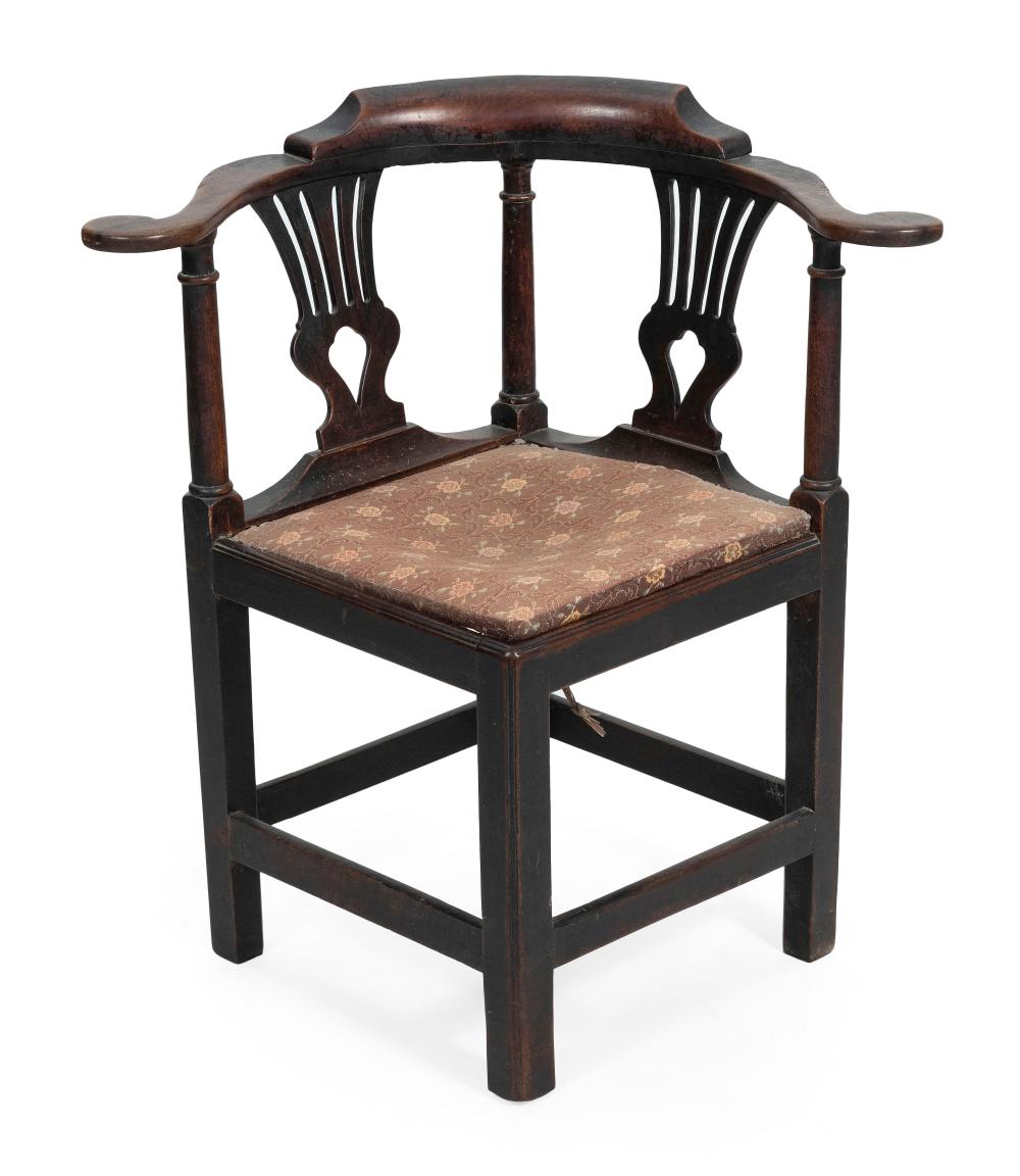ENGLISH CORNER CHAIR CIRCA 1780