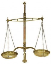 ENGLISH COUNTERTOP BRASS BALAN