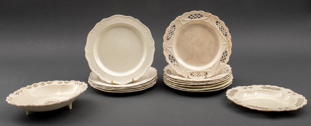 ENGLISH CREAM WARE DINNERWARE, 15