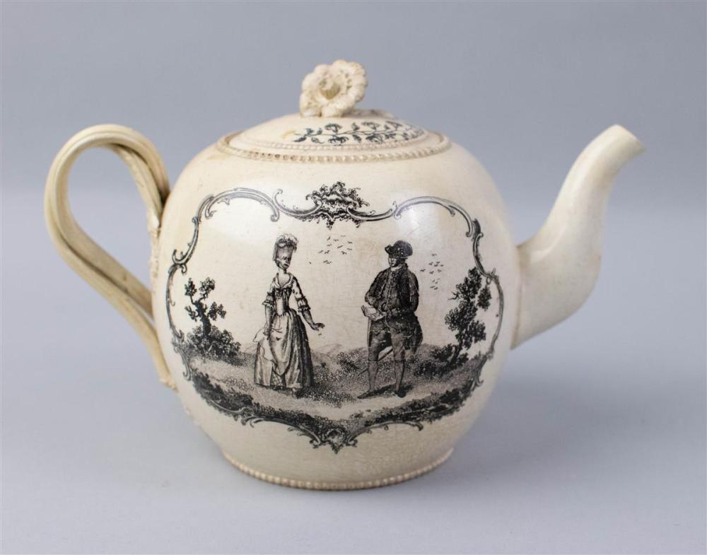 ENGLISH CREAMWARE BLACK