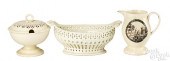 ENGLISH CREAMWARE, EARLY 19TH