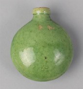 ENGLISH CREAMWARE GREEN-GROUND