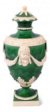 ENGLISH CREAMWARE GREEN-GROUND