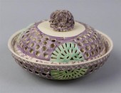 ENGLISH CREAMWARE PALE GREEN A