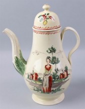 ENGLISH CREAMWARE POLYCHROME-D