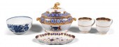 ENGLISH CRESTED SAUCE TUREEN A