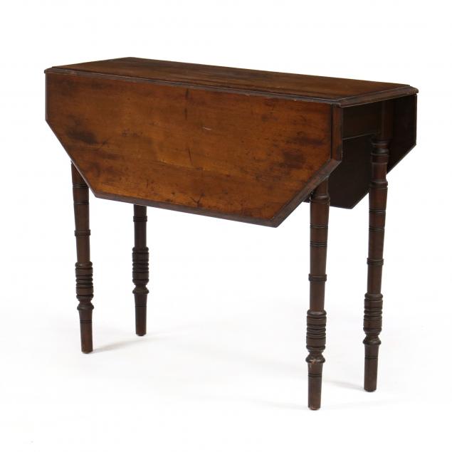 ENGLISH CUSTOM MAHOGANY DROP LEAF