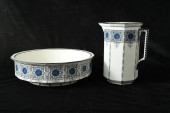 ENGLISH DECO PORCELAIN PITCHER