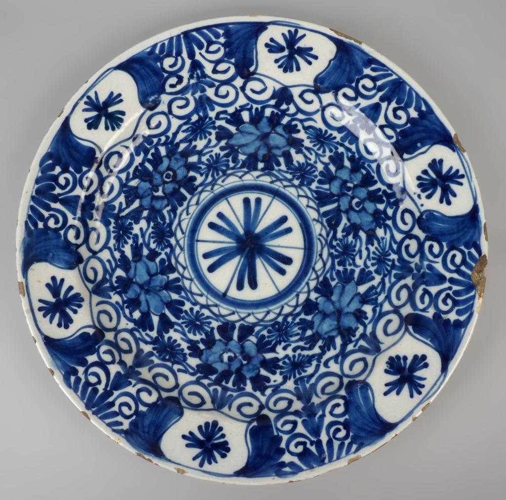 ENGLISH DELFT BLUE AND WHITE