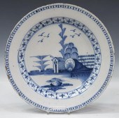 ENGLISH DELFT B&W CHINOISERIE