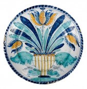 ENGLISH DELFT POLYCHROME BLUE