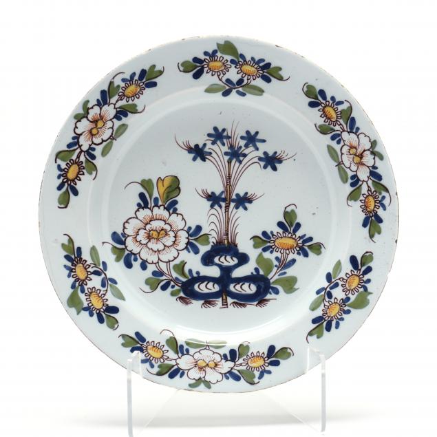 ENGLISH DELFT POLYCHROME CHARGER