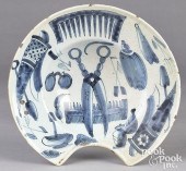ENGLISH DELFTWARE BARBERS BOWL