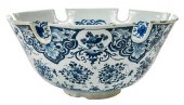 ENGLISH DELFTWARE BLUE AND WHI