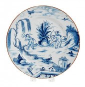 ENGLISH DELFTWARE BLUE AND WHI