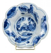 ENGLISH DELFTWARE BLUE AND WHI