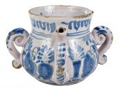 ENGLISH DELFTWARE BLUE AND WHI