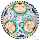 ENGLISH DELFTWARE BLUE DASH PO