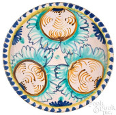 ENGLISH DELFTWARE BLUE DASH PO
