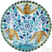 ENGLISH DELFTWARE BLUE DASH TU
