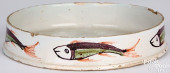 ENGLISH DELFTWARE CHAR DISH, M