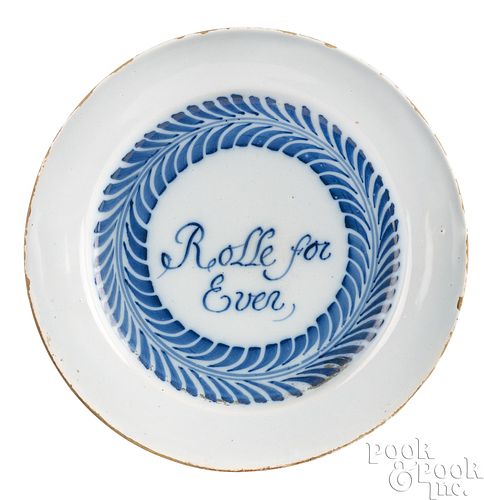 ENGLISH DELFTWARE ELECTIONEERING