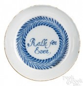 ENGLISH DELFTWARE ELECTIONEERI
