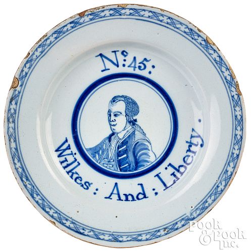 ENGLISH DELFTWARE ELECTIONEERING
