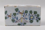 ENGLISH DELFTWARE 'FAZACKERLY-