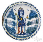 ENGLISH DELFTWARE KING GEORGE