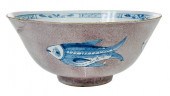ENGLISH DELFTWARE MANGANESE 'F