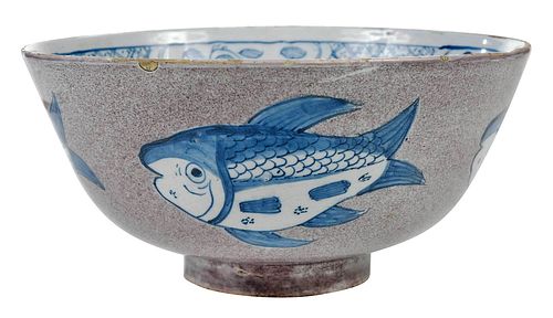ENGLISH DELFTWARE MANGANESE