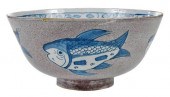 ENGLISH DELFTWARE MANGANESE 'F
