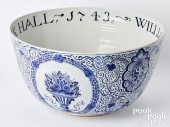 ENGLISH DELFTWARE MARRIAGE BOW