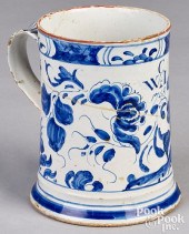 ENGLISH DELFTWARE MARRIAGE MUG