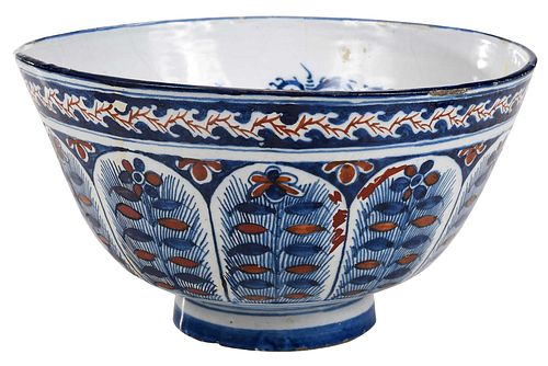 ENGLISH DELFTWARE POLYCHROME