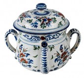 ENGLISH DELFTWARE POLYCHROME P