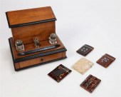 ENGLISH DESK STAND, TOGETHER A