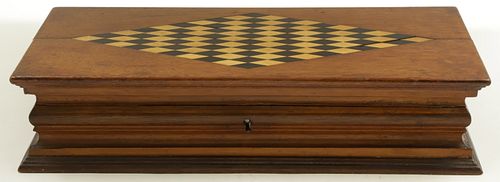 ENGLISH DIAMOND PARQUETRY INLAID