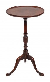 ENGLISH DISH-TOP CANDLESTAND E