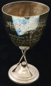 ENGLISH DOBSON TROPHY PLATED C