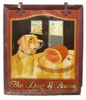 ENGLISH DOG & BACON DOUBLE-SID