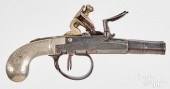 ENGLISH DOUBLE BARREL FLINTLOC