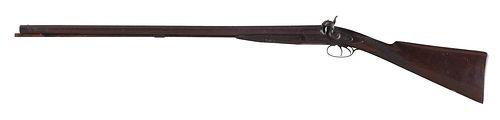ENGLISH DOUBLE BARREL HAMMER