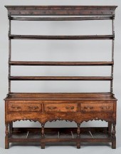 ENGLISH DRESSER WITH 3 SHELVES