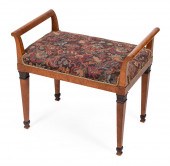 ENGLISH DRESSING STOOL 19TH CE